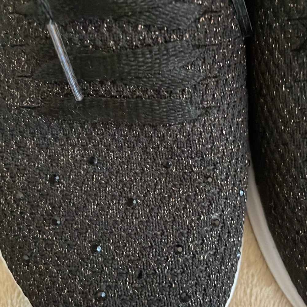 Skechers Air Cooled Memory Foam Women's Black Knit Sneakers - Picture 8 of 15